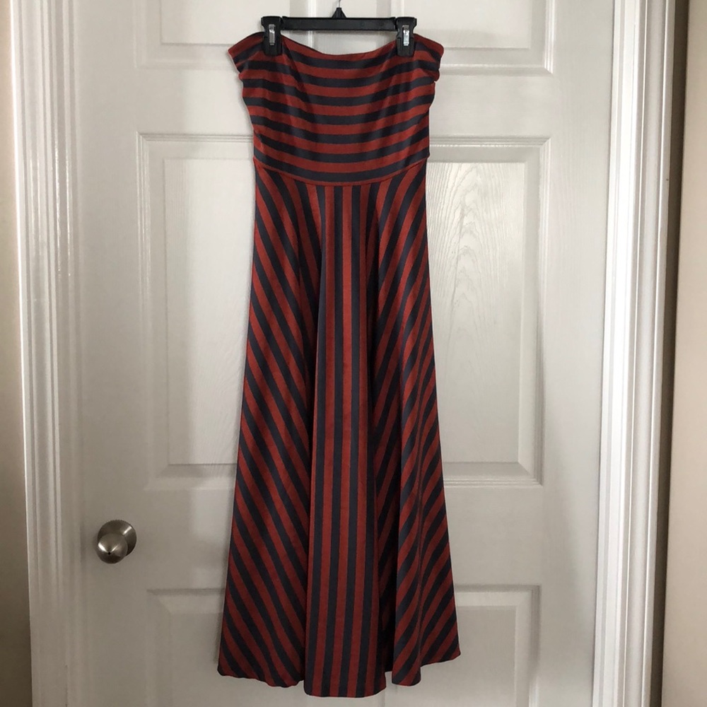Gorgeous strapless  Anthropologie dress